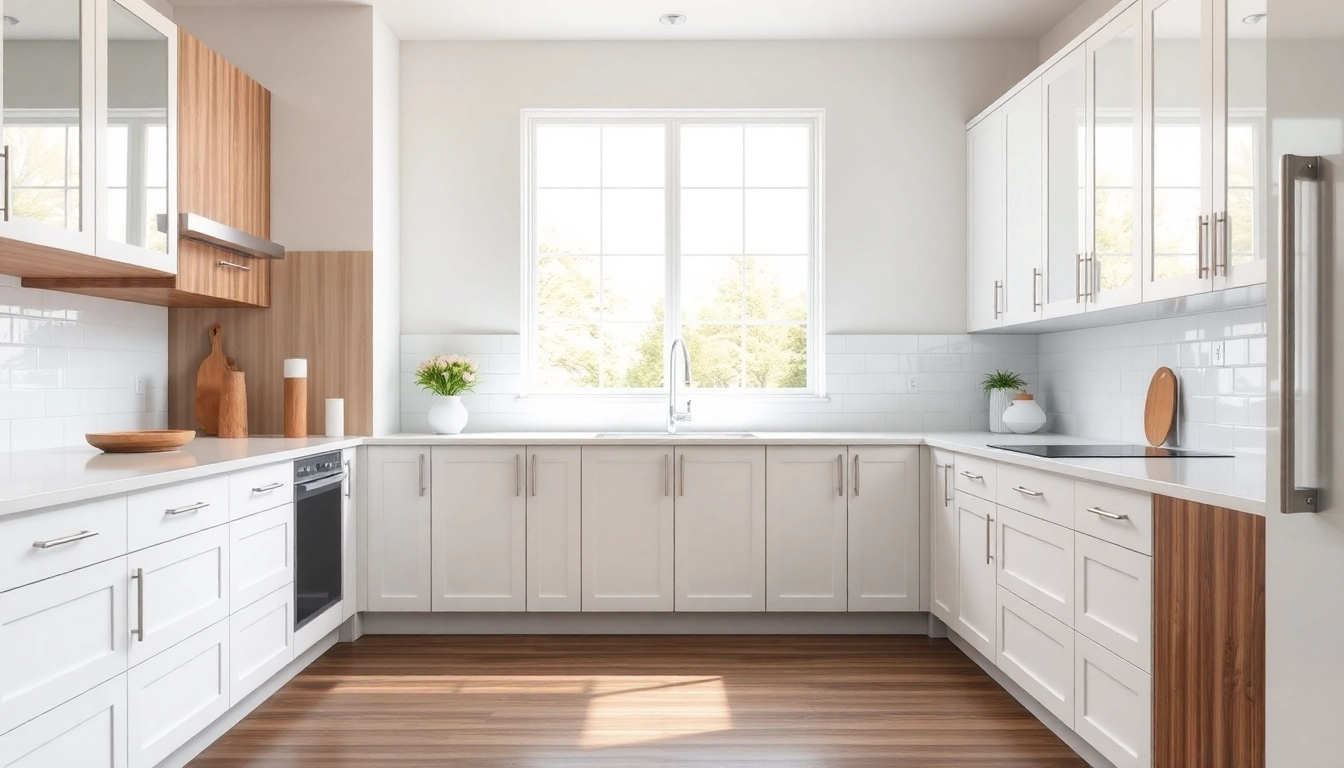 High-quality cabinet refacing example in Clearwater FL kitchen setting, highlighting modern design.