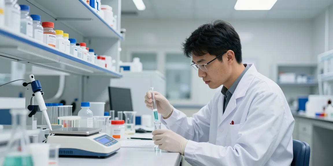 Detailed laboratory analysis of nitroethane by a supplier in Europe.