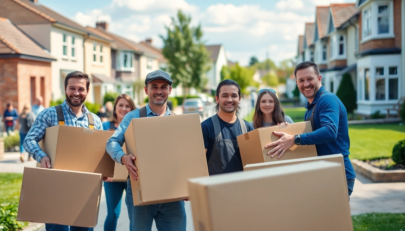 Qualified staff from removals company cheltenham efficiently managing a relocation task, showcasing reliability.
