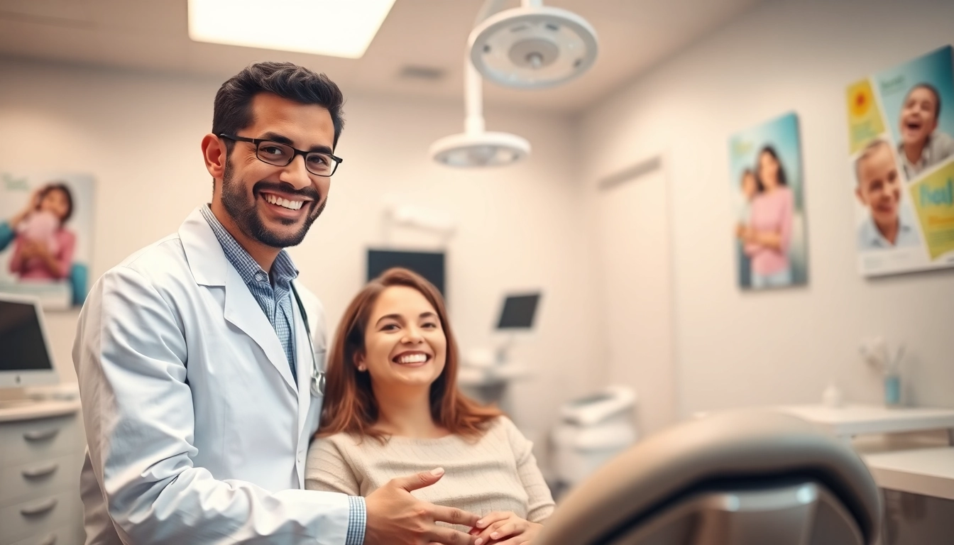 Dr. Shahram Valiani DDS providing dental care with a friendly smile in a modern clinic.