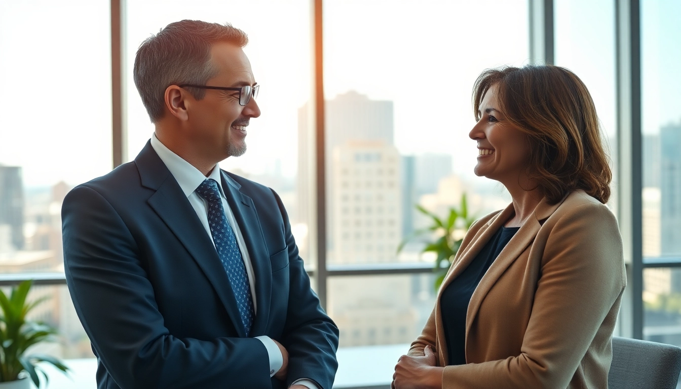 Consultation at https://www.steinhardtlawfirm.com, showcasing a Maryland workers' compensation lawyer providing legal advice to a client.