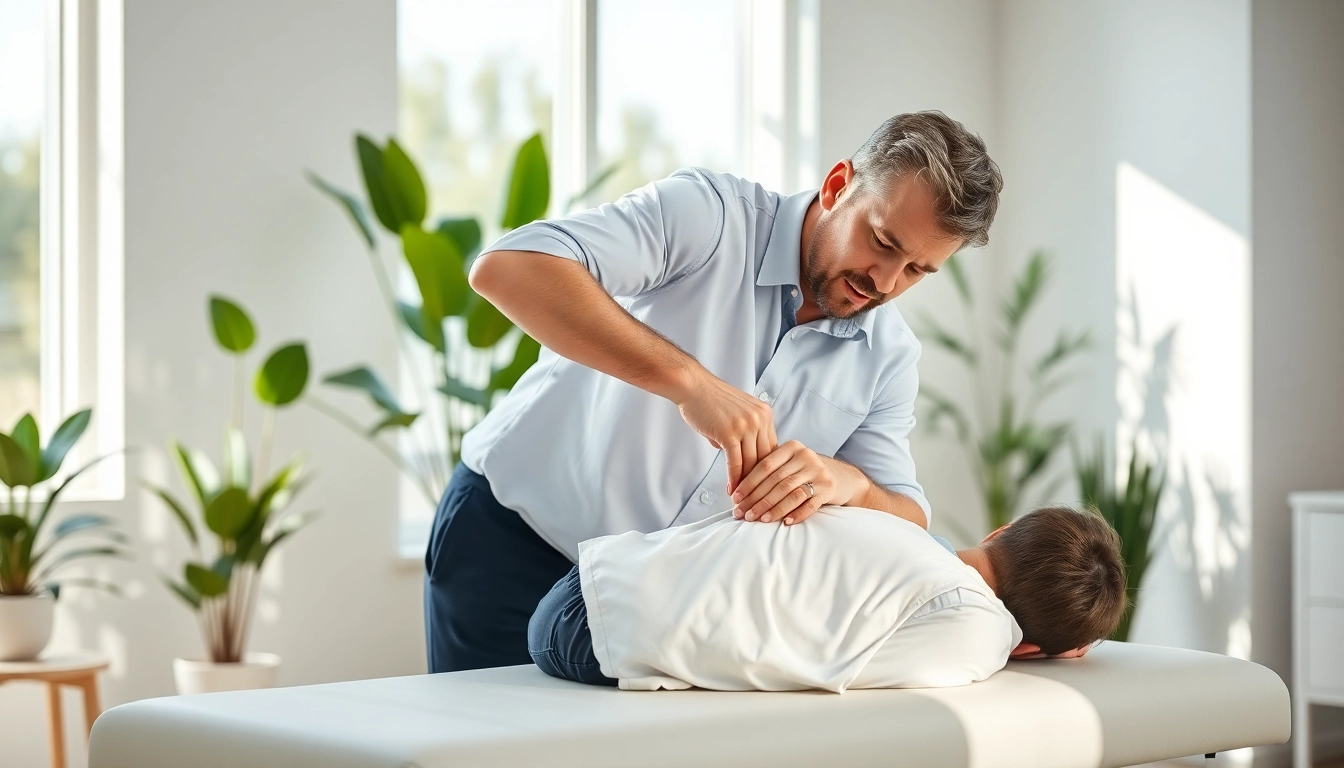 Chiropraktik Stuttgart: Professionelle Anpassungen durch Chiropraktiker in moderner Klinik.