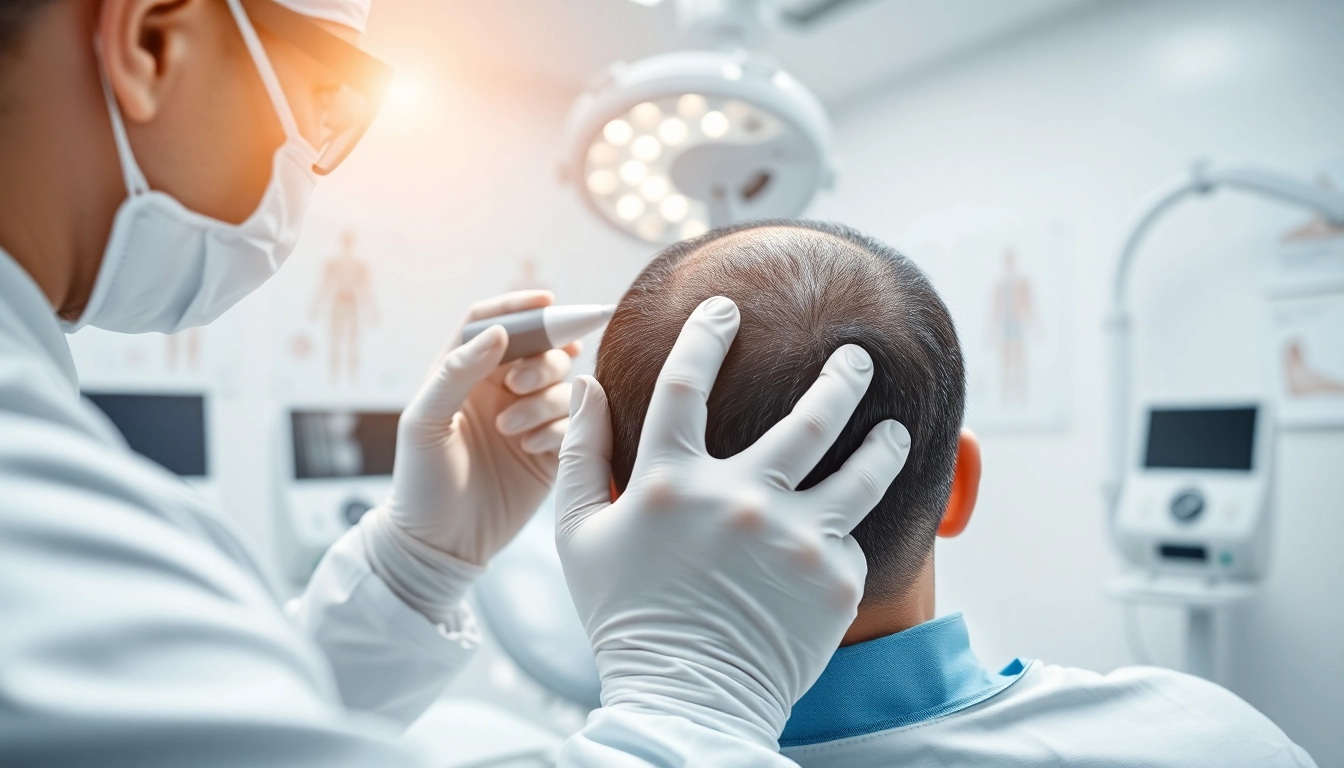 Experience expert hair transplant turkey procedures with skilled surgeons in a modern clinic setting.