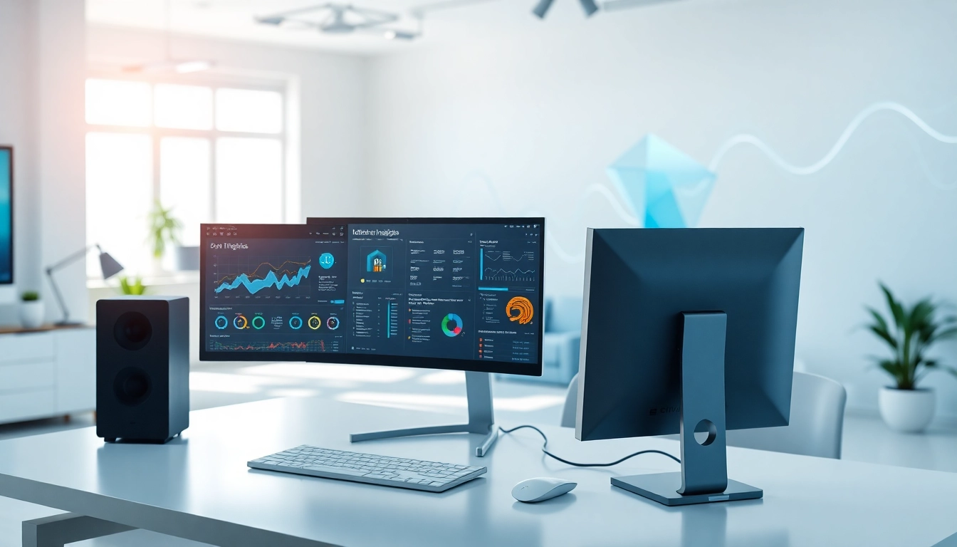 Utilize ai tools for enhanced productivity in a modern workspace with seamless technology integration.