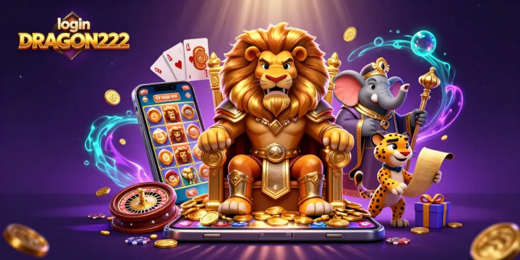 Engage with thrilling slot adventures and login DRAGON222 for epic wins in a colorful 3D casino world.