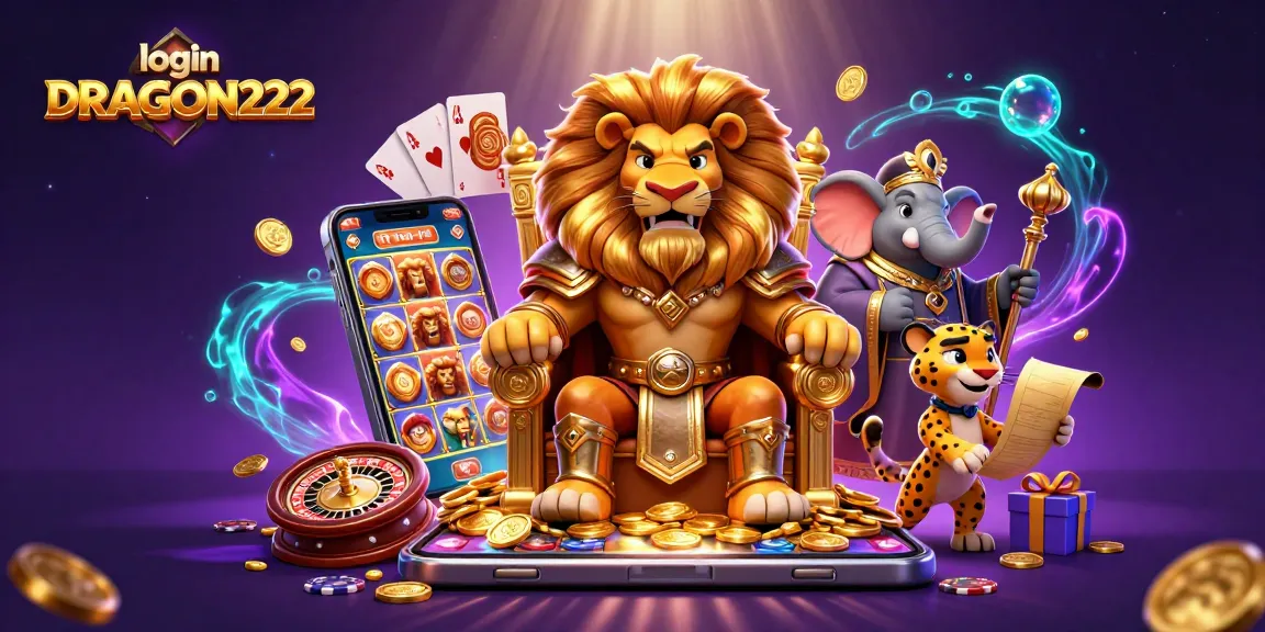 Engage with thrilling slot adventures and login DRAGON222 for epic wins in a colorful 3D casino world.