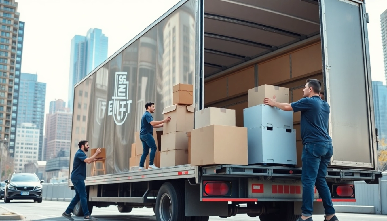 Efficient team of removals company Cheltenham loading furniture into a truck for a smooth move.