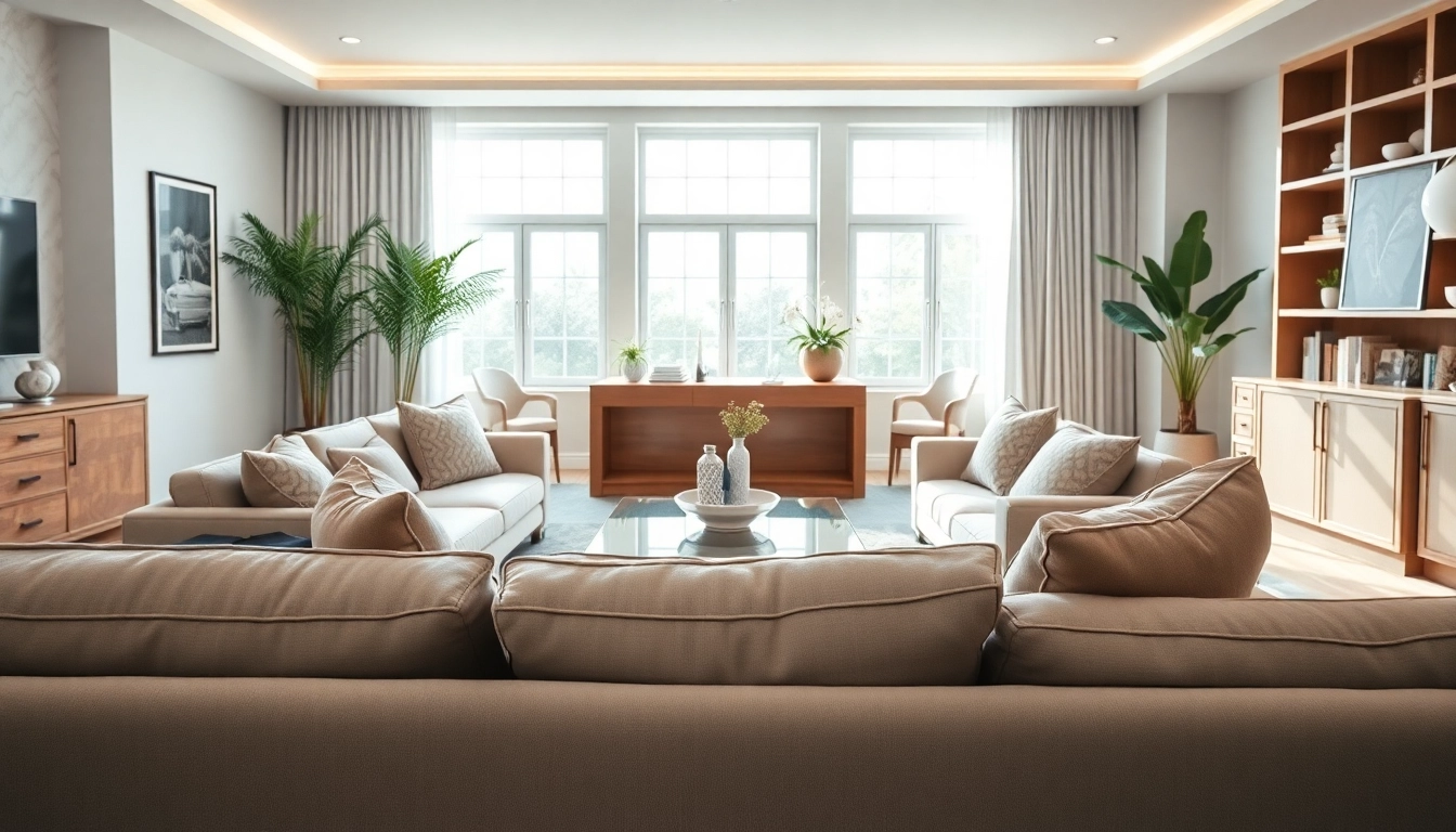Showcasing a beautifully designed home renovation with modern decor in a spacious living room.