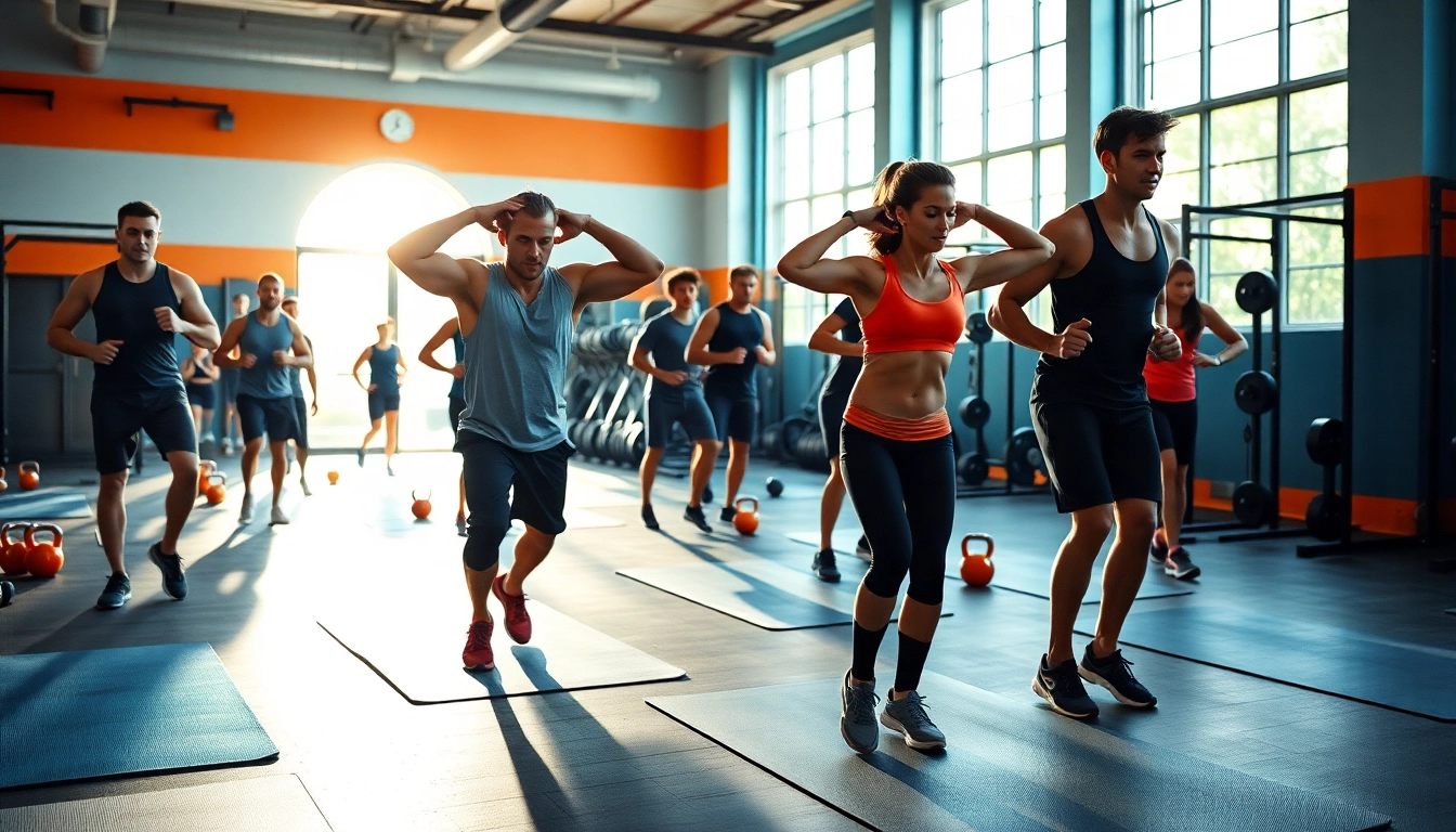 Découvrez les activités de fitness sur iletaitunnuage.fr, présentées dans une ambiance vivante de CrossFit.