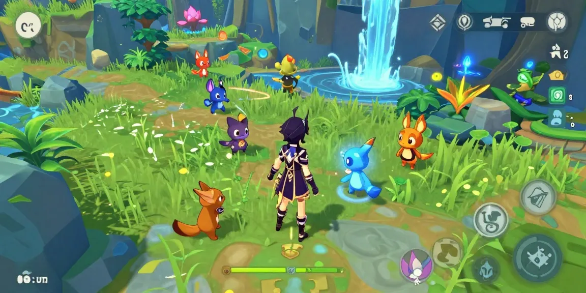 Experience an immersive hentai game adventure with vibrant landscapes and engaging characters.