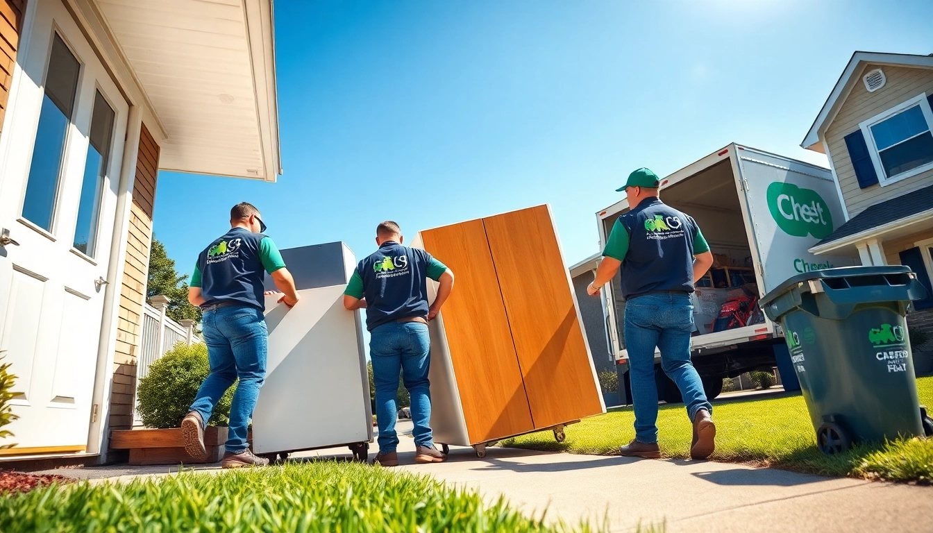 Efficient junk removal services in Bergen County with a professional team.