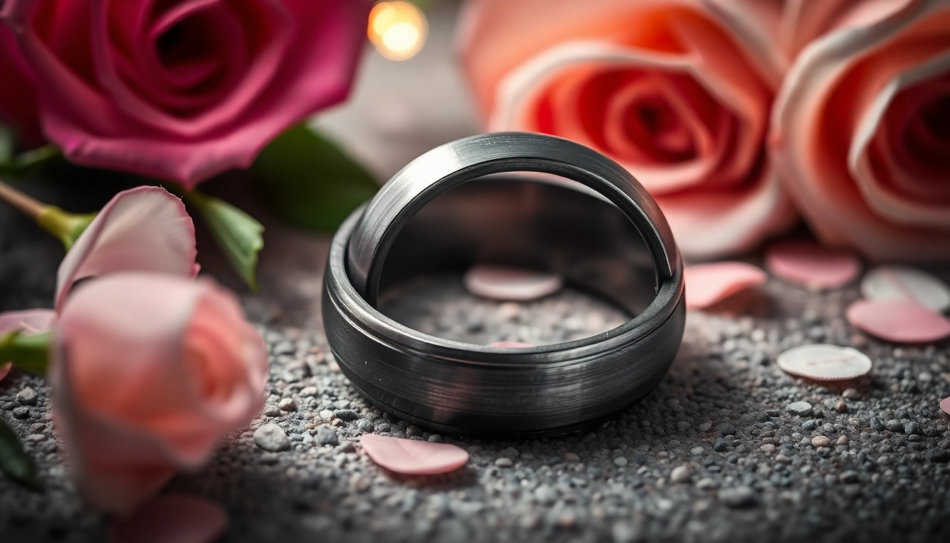Stunning Gunmetal Wedding Bands for Men: Modern Choices for Modern Love