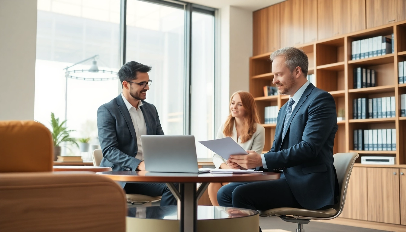 Engaging consultation with an immigration lawyer Perth, showcasing expertise and professionalism.