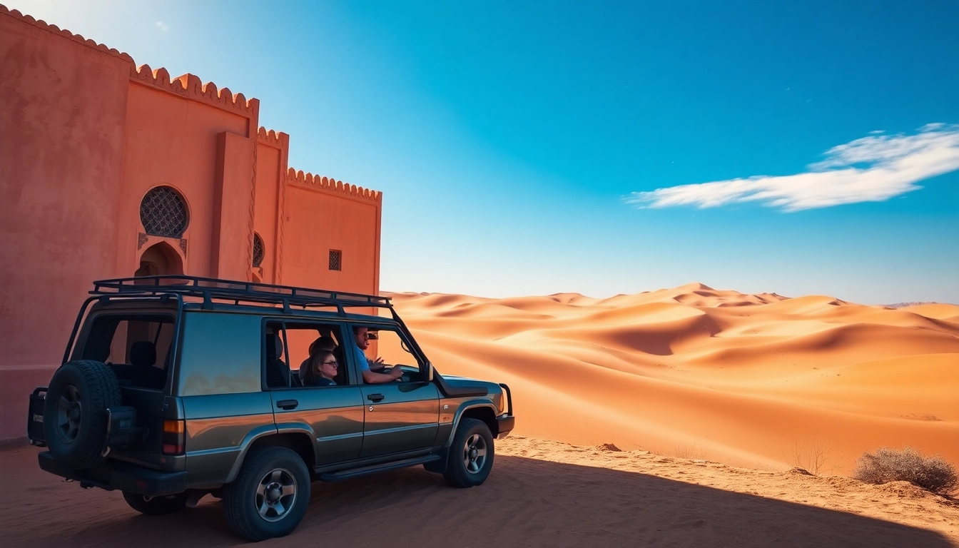 Explore vibrant landscapes during morroc private tours in the Sahara desert.