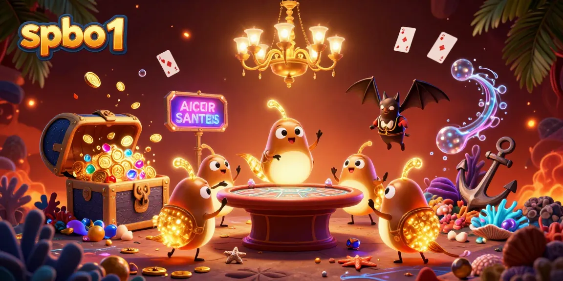 Play in the vibrant spbo 1 cave casino, illuminated by glowworms with a bat dealer.