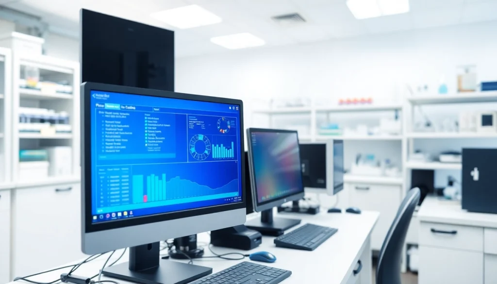 Efficient use of Laborinformationssystem LIS zur Verwaltung von Patientendaten in einem Labor.