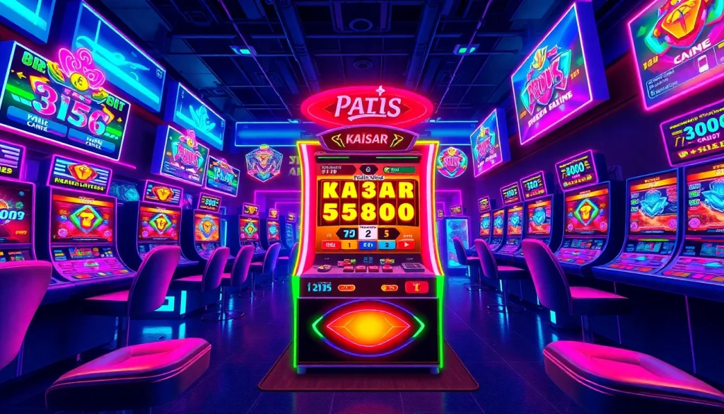 Menggambarkan kaisar800 slot mesin bermain yang mengundang penggemar permainan.