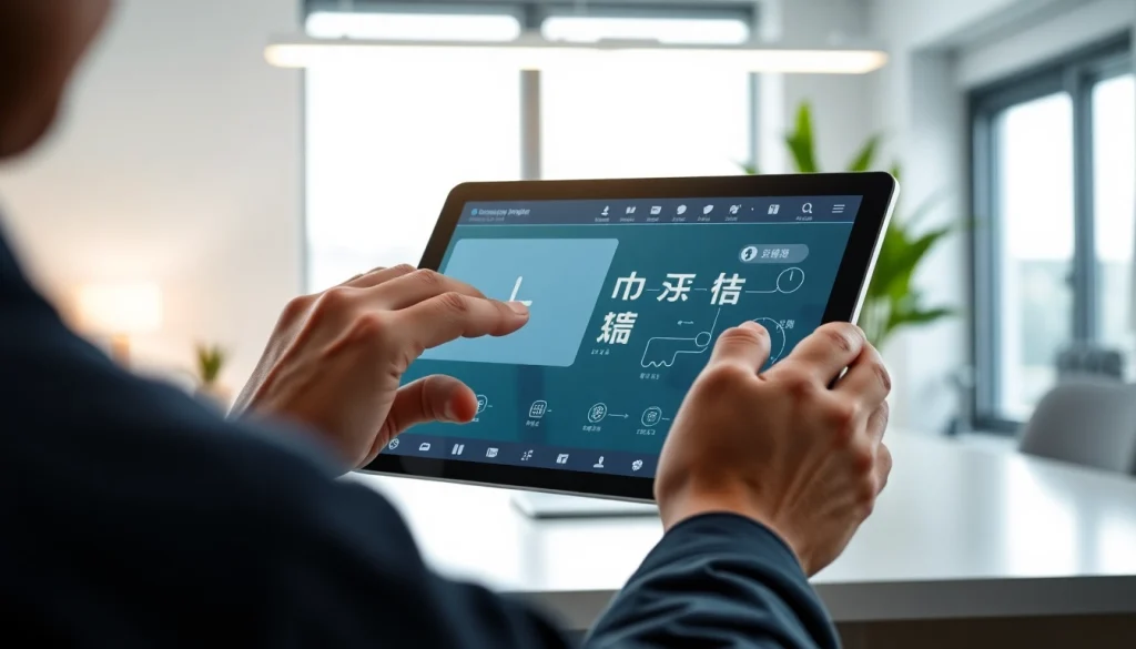 Experience fast typing with the 搜狗拼音输入法 interface displayed on a sleek tablet.