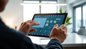 Experience fast typing with the 搜狗拼音输入法 interface displayed on a sleek tablet.