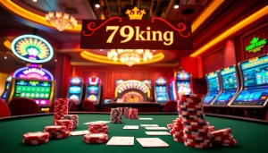 Experience the thrill of winning at poker with 79king's ultimate casino experience featuring vibrant gameplay and rich atmosphere.