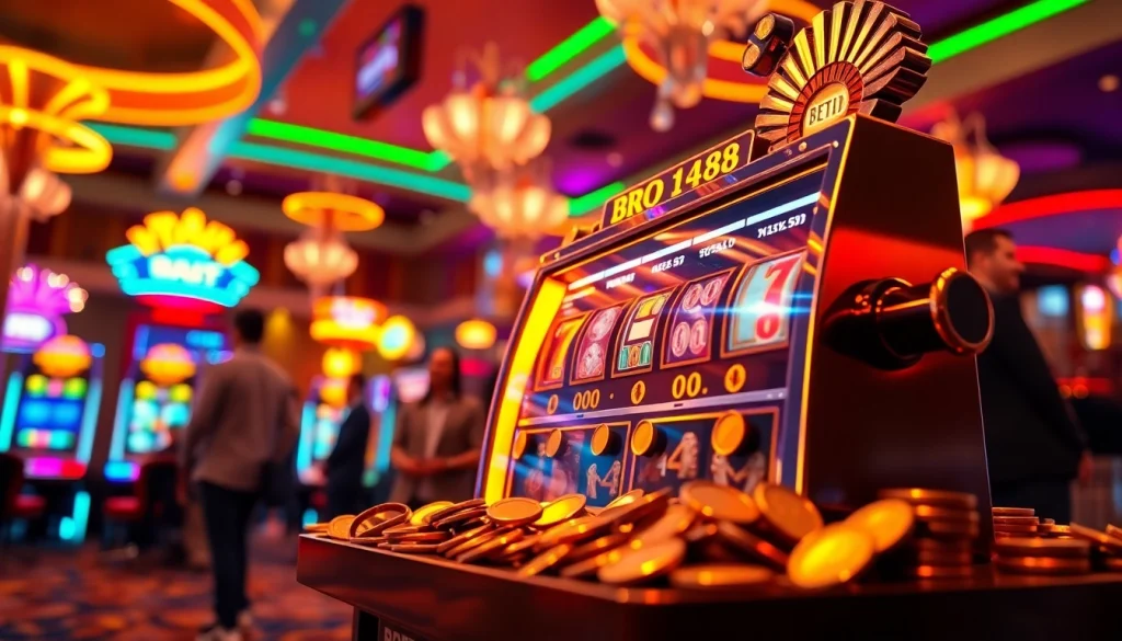 Menangkan jackpot pada bro138 slot di mesin permainan yang gemerlap dan menarik ini.