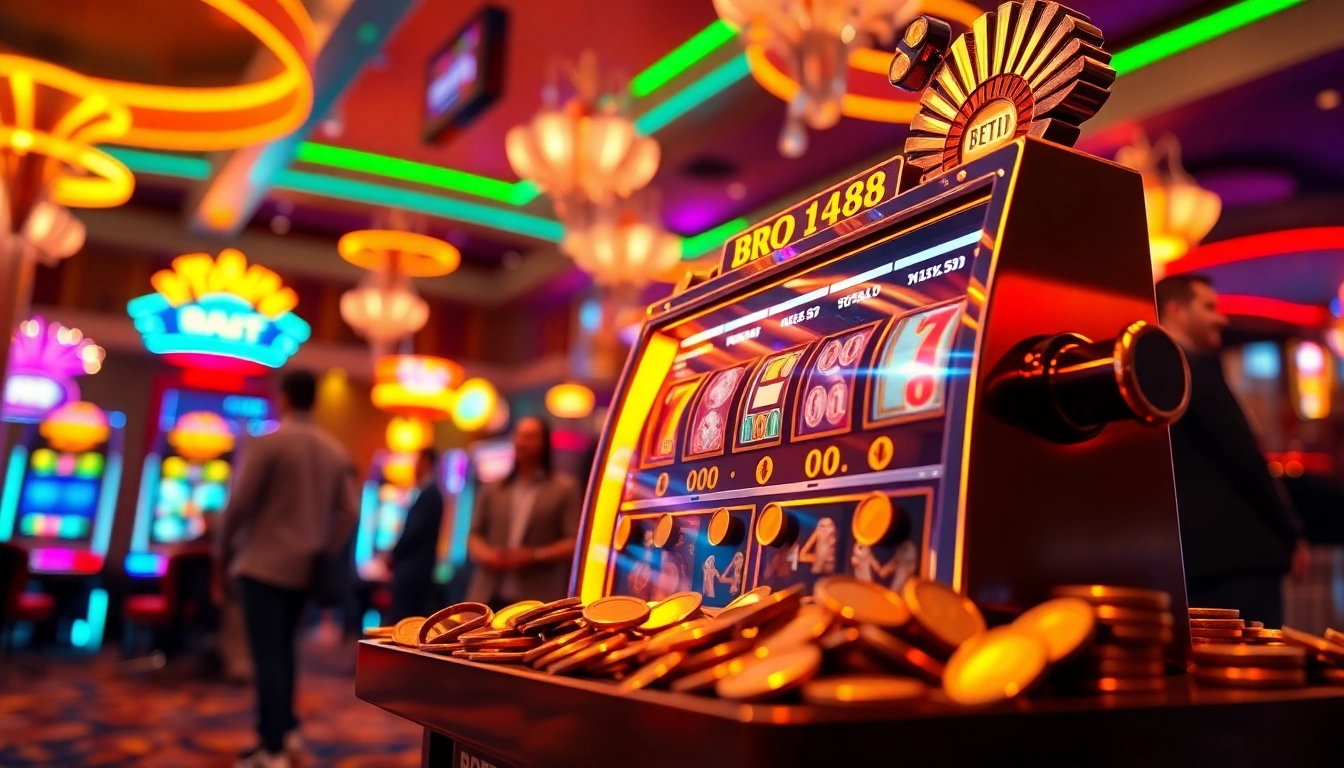 Menangkan jackpot pada bro138 slot di mesin permainan yang gemerlap dan menarik ini.