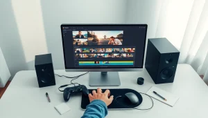 Engaging interface of https://streamgen.cc displaying Twitch clips editing tools.