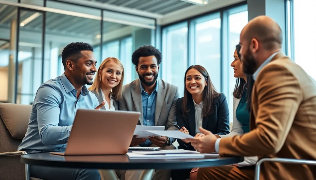 신용卡現金化 방법을 논의하는 전문가와 고객의 장면입니다.