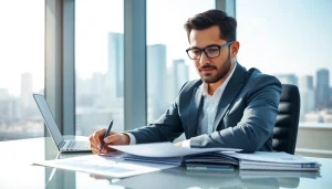 신용카드 현금화 관련된 데이터를 분석하는 전문가의 모습을 담은 이미지