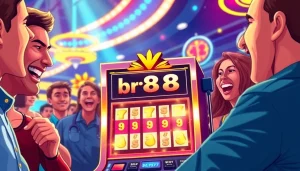 Menangkan jackpot di bro138 slot dengan suasana kasino yang meriah dan penuh energi.