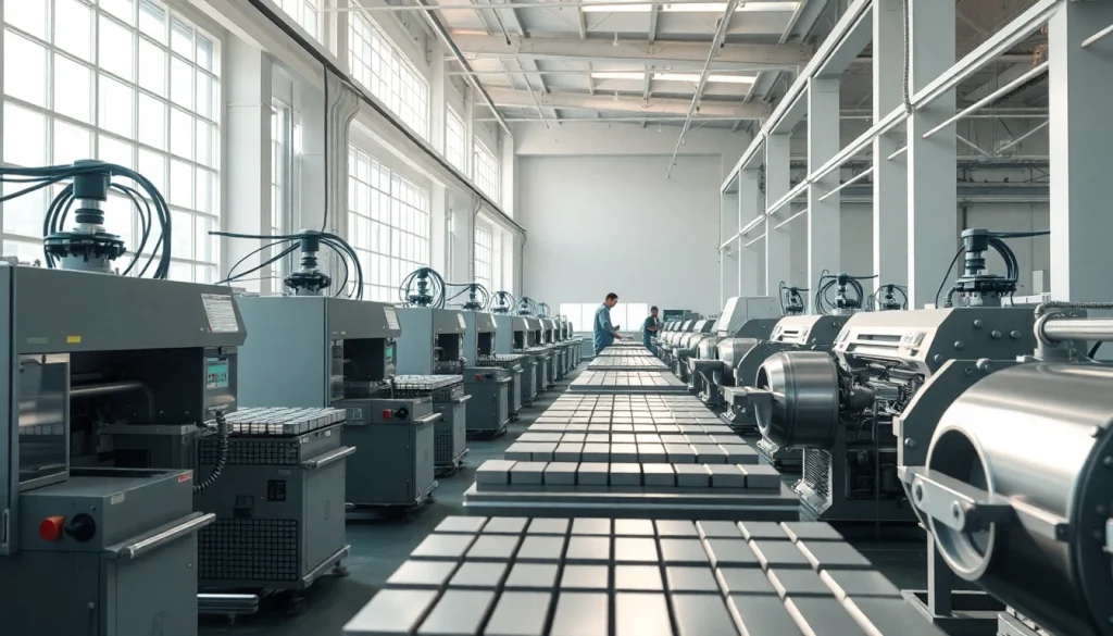 Alnico magnets manufacturer in china producing high-quality magnets in a modern facility.