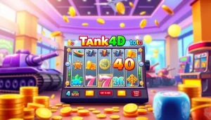 Raih kemenangan dalam permainan tank4d toto slot dengan tampilan grafis yang menarik dan penuh warna.