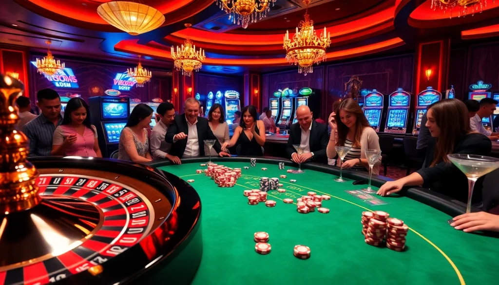 Experience the thrill of gambling at XX88 with poker games and vibrant slot machines.