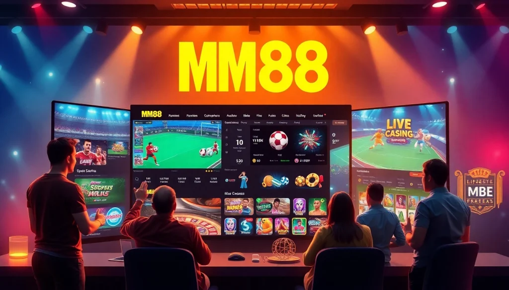 Experience the excitement of MM88's dynamic online gaming platform, featuring sports betting and live casino.