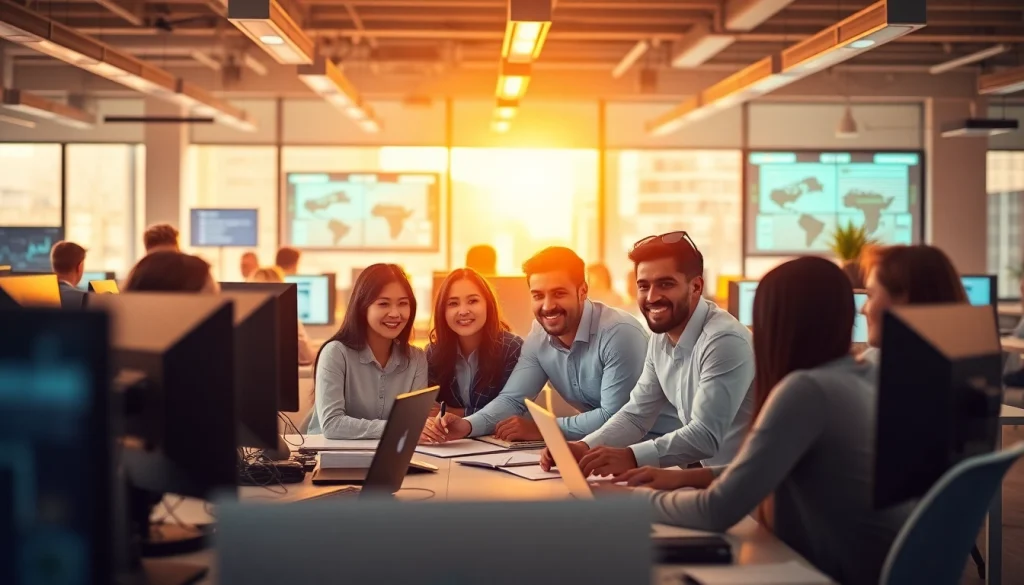 Technaujienos.lt komanda dirba moderniame biure, bendradarbiaudama su naujomis technologijomis