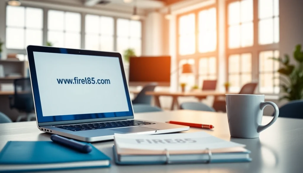 Boost engagement and growth with insights from https://www.fire85.com in a vibrant workspace.
