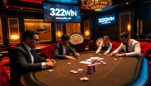 Experience the thrill of winning at https://32win.football/ with an upscale casino gaming scene featuring poker and roulette.