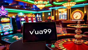 Experience the excitement of online gaming at vua99 with vibrant casino visuals and dynamic action.