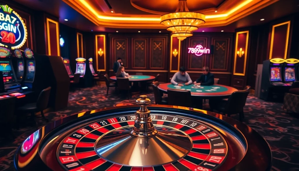 Experience the thrill of gambling at https://789win.apartments/ with roulette, poker, and slot machines.