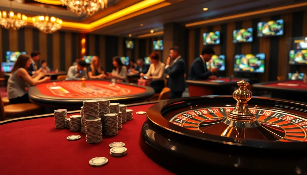 Experience thrilling poker action at ga6789 with high-stakes gameplay and a luxurious atmosphere.