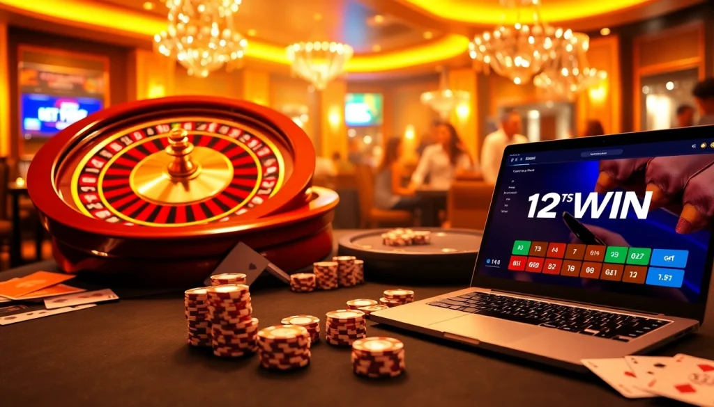 Engage in thrilling betting at 123WIN with luxurious casino elements and vibrant gameplay.