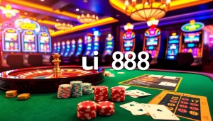 Experience the thrill of gambling at uu 88 with a luxurious casino atmosphere featuring poker and slots.