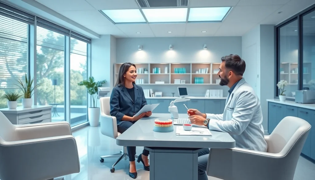 矯正歯科の診療所が、歯並び矯正 おすすめの治療オプションを紹介する、温かい雰囲気の様子。