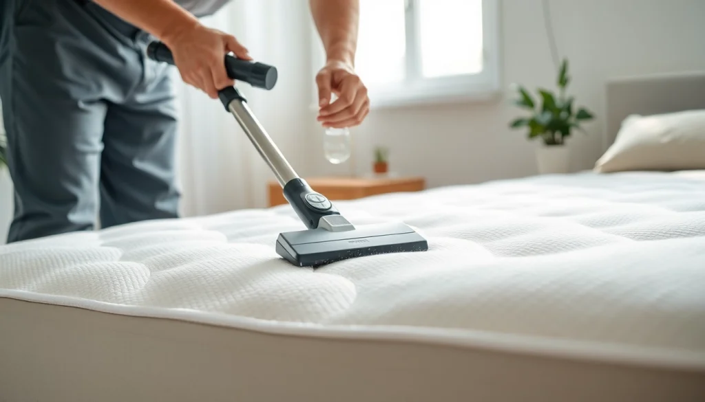Mattress cleaning Dubai service removing dust and allergens for a healthier sleep environment.