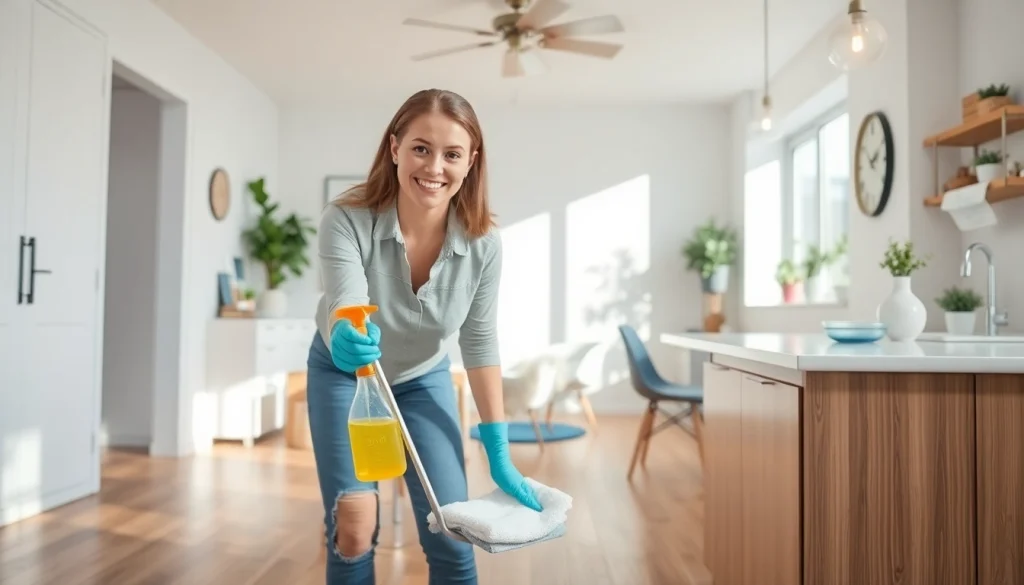 Transform your space with this professional cleaning service in action, showcasing eco-friendly practices.