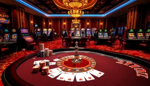 Experience the thrill of winning at https://lucky88.tips/ with vibrant casino games and a luxurious atmosphere.