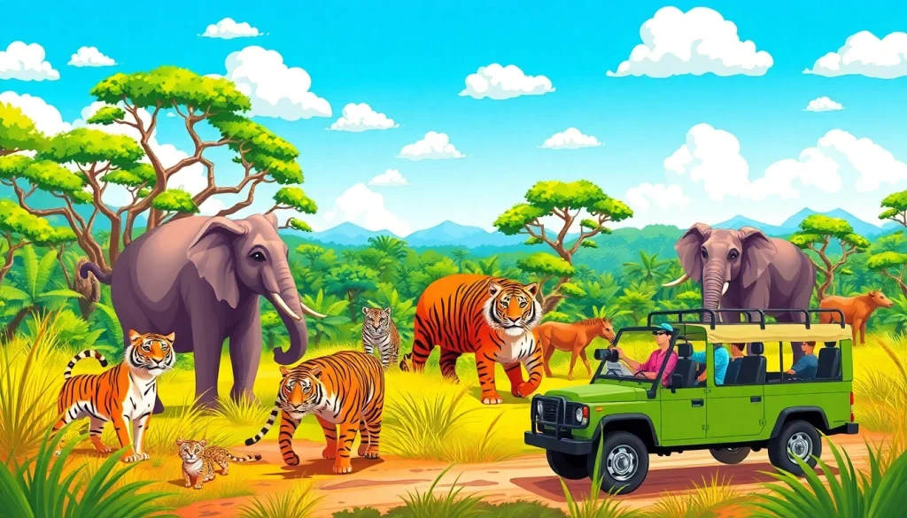 L'expérience complète de pandachi.fr avec un safari captivant et des animaux exotiques en Inde.