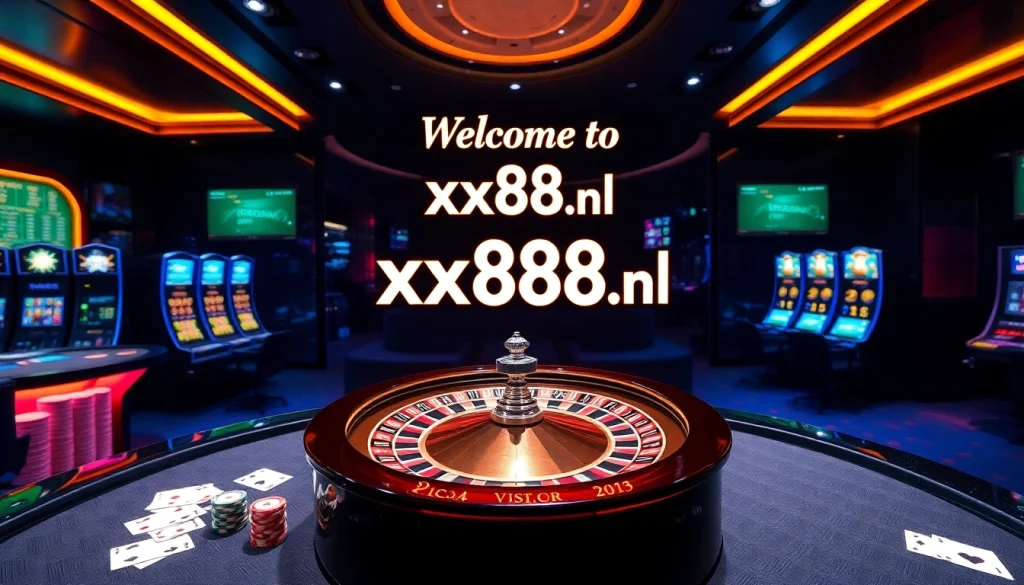 Engage in thrilling online gambling experiences at https://xx88.nl/ with vibrant casino visuals.