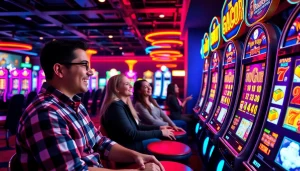 Menghadirkan keseruan Slot Gacor dengan pemain bahagia di lingkungan kasino.