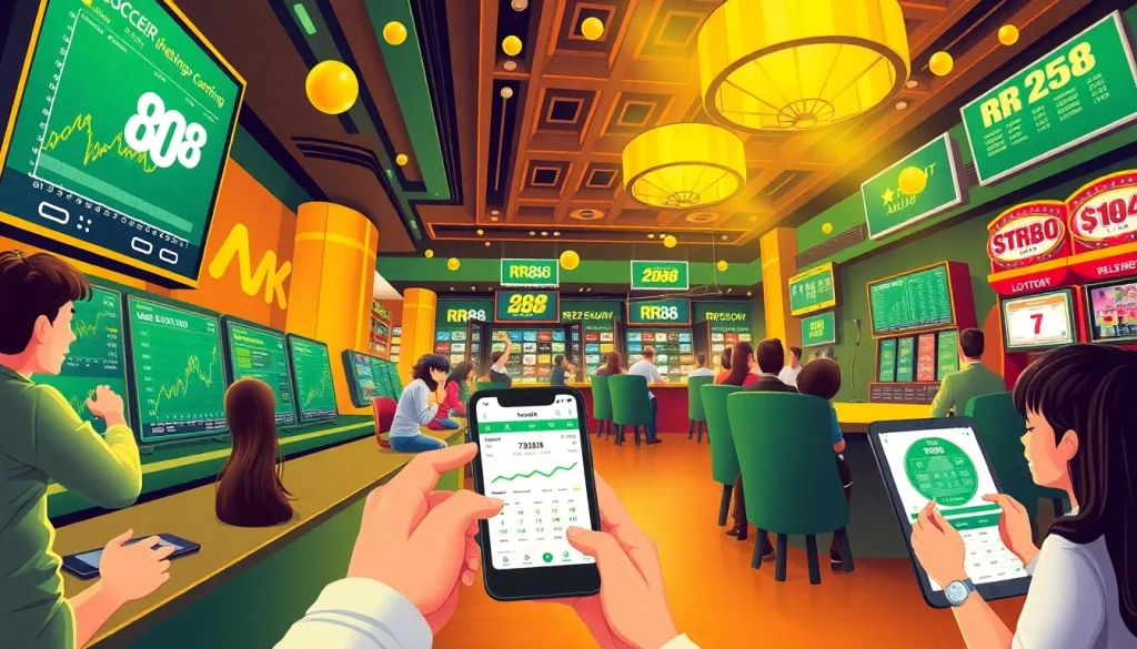 Experience thrills at https://urr88.com/ with players enjoying soccer betting and live casino games.